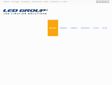 Tablet Screenshot of ledgogroup.com